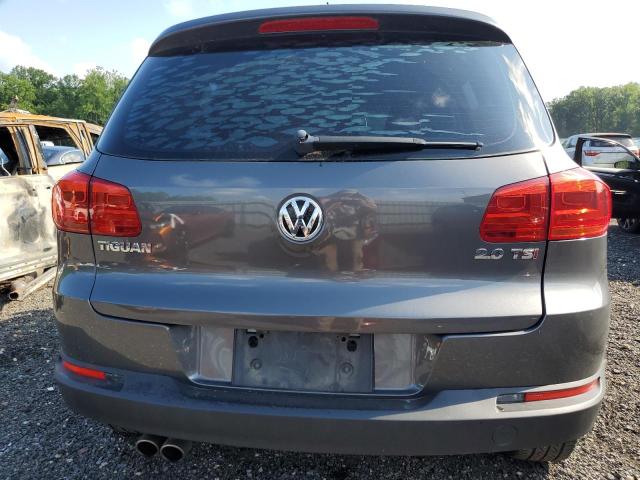 WVGCV3AX7EW620923 - 2014 VOLKSWAGEN TIGUAN S GRAY photo 6