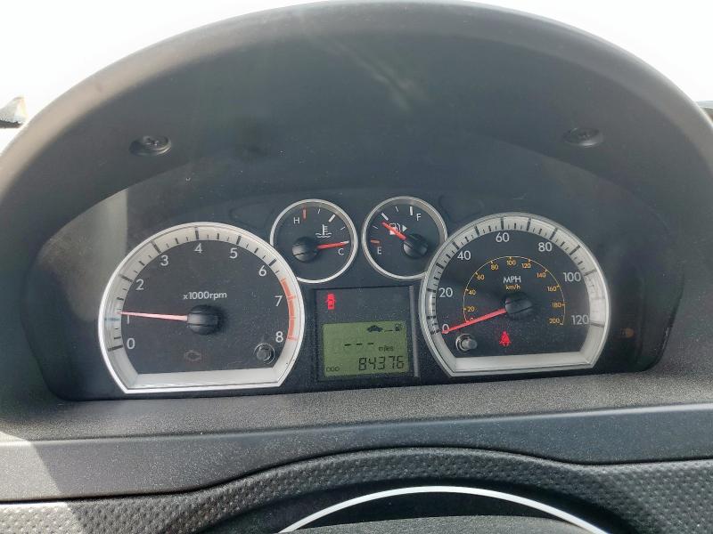 KL1TG56E69B649237 - 2009 CHEVROLET AVEO LT BLACK photo 9