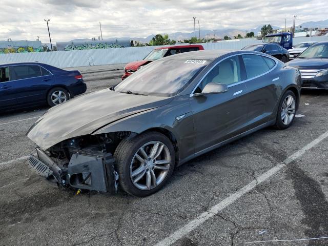 5YJSA1E2XFF109839 - 2015 TESLA MODEL S Boz foto 1