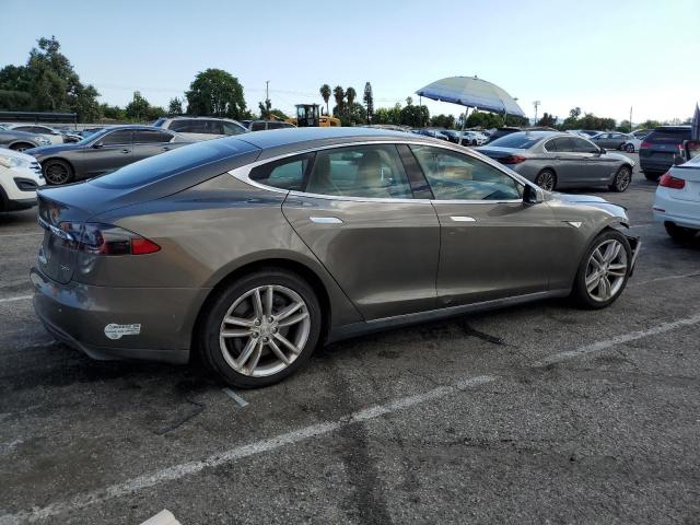 5YJSA1E2XFF109839 - 2015 TESLA MODEL S Boz foto 3