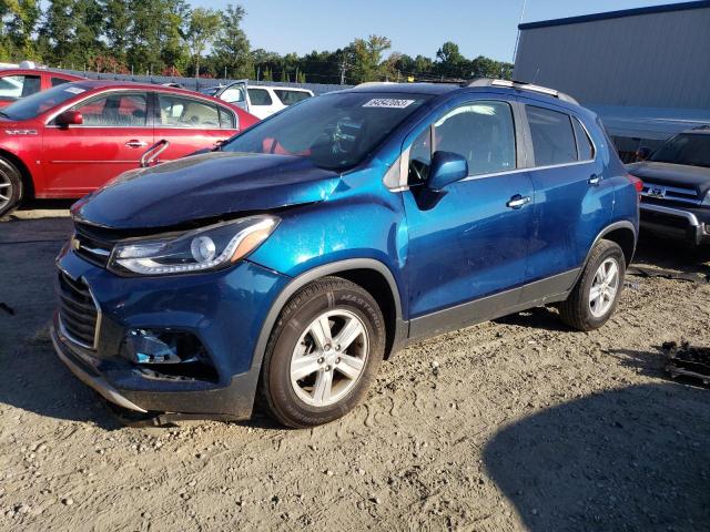 3GNCJLSBXKL332082 - 2019 CHEVROLET TRAX 1LT BLUE photo 1