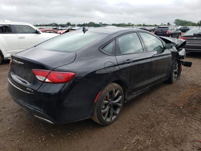 1C3CCCBG1GN110167 - 2016 CHRYSLER 200 S BLACK photo 3