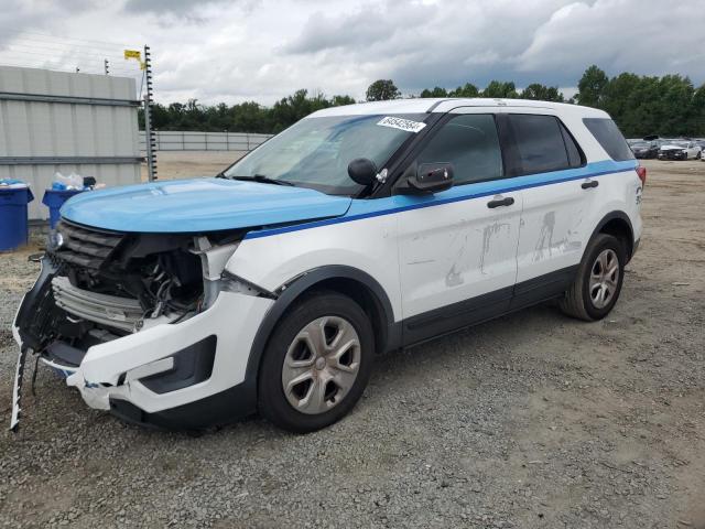 1FM5K8AR3HGB47424 - 2017 FORD EXPLORER POLICE INTERCEPTOR 双色 照片 1