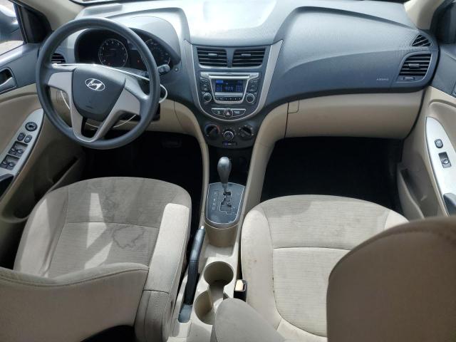 KMHCT4AE2GU943365 - 2016 HYUNDAI ACCENT SE WHITE photo 8