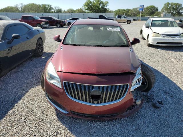 2G4GK5EX9G9208059 - 2016 BUICK REGAL BURGUNDY photo 5