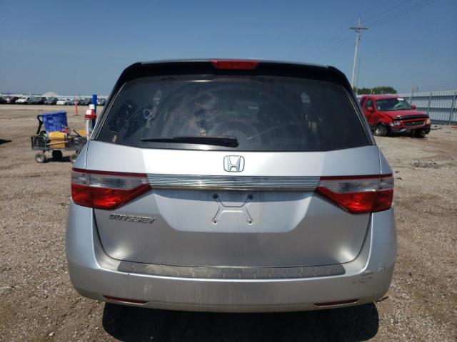 5FNRL5H4XCB058741 - 2012 HONDA ODYSSEY EX SILVER photo 6