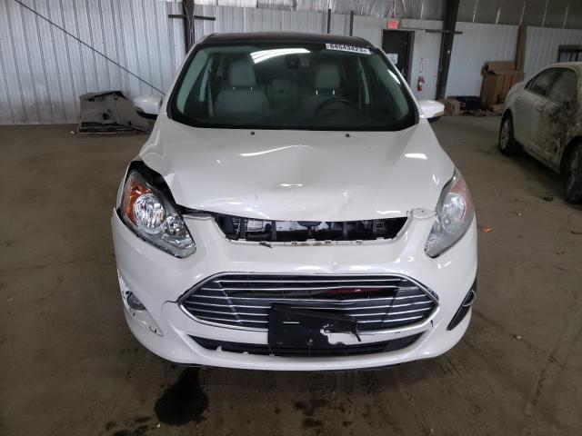 1FADP5CUXFL115503 - 2015 FORD C-MAX PREMIUM SEL WHITE photo 5