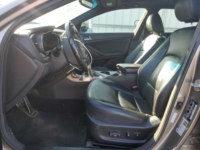 5XXGR4A68DG212633 - 2013 KIA OPTIMA SX SILVER photo 7