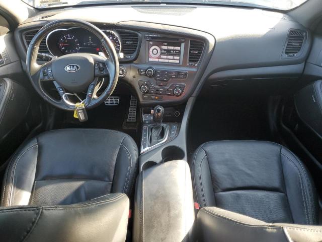 5XXGR4A68DG212633 - 2013 KIA OPTIMA SX SILVER photo 8