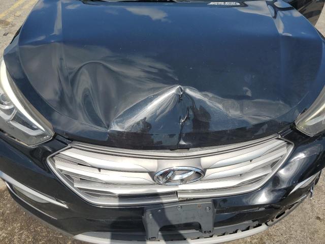 5XYZUDLB0HG389986 - 2017 HYUNDAI SANTA FE S BLACK photo 12