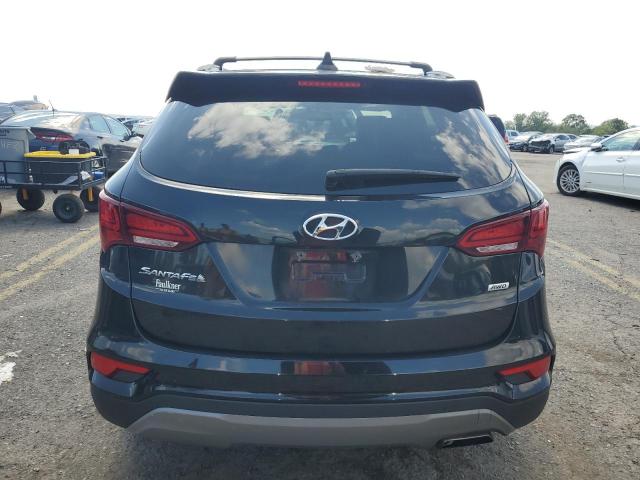 5XYZUDLB0HG389986 - 2017 HYUNDAI SANTA FE S BLACK photo 6