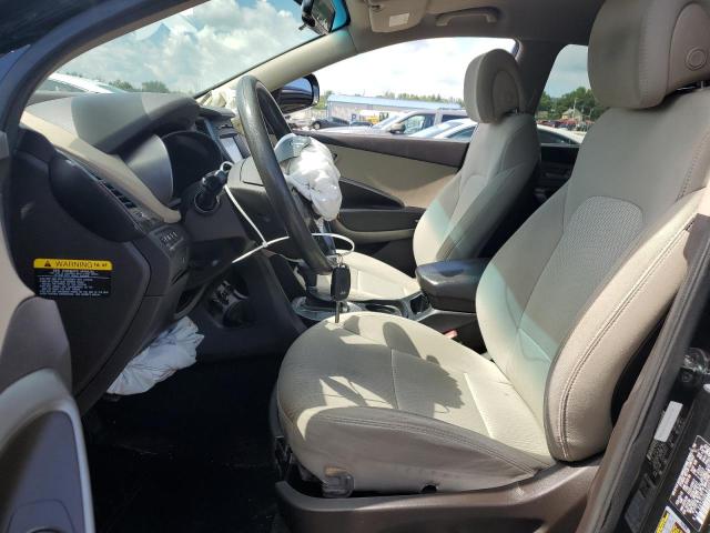 5XYZUDLB0HG389986 - 2017 HYUNDAI SANTA FE S BLACK photo 7