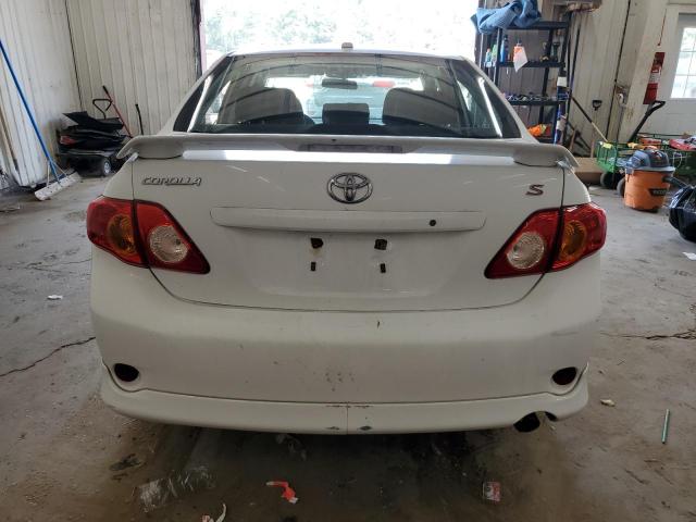 1NXBU4EE3AZ273271 - 2010 TOYOTA COROLLA BASE WHITE photo 6