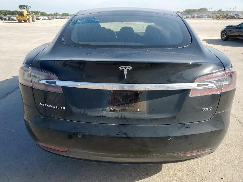 5YJSA1E2XJF261693 - 2018 TESLA MODEL S 黑色 照片 6