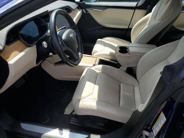 5YJSA1E24LF360738 - 2020 TESLA MODEL S Mavi foto 7