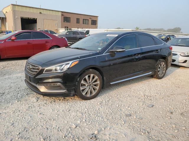 5NPE34AF4GH431784 - 2016 HYUNDAI SONATA SPORT BLACK photo 1