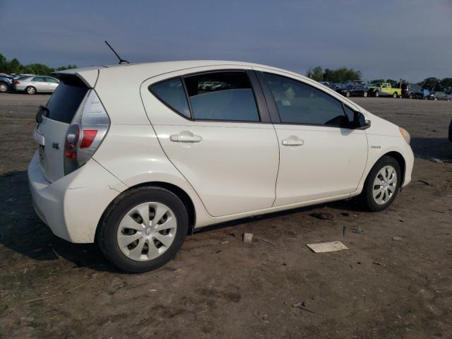 JTDKDTB32C1526859 - 2012 TOYOTA PRIUS C WHITE photo 3