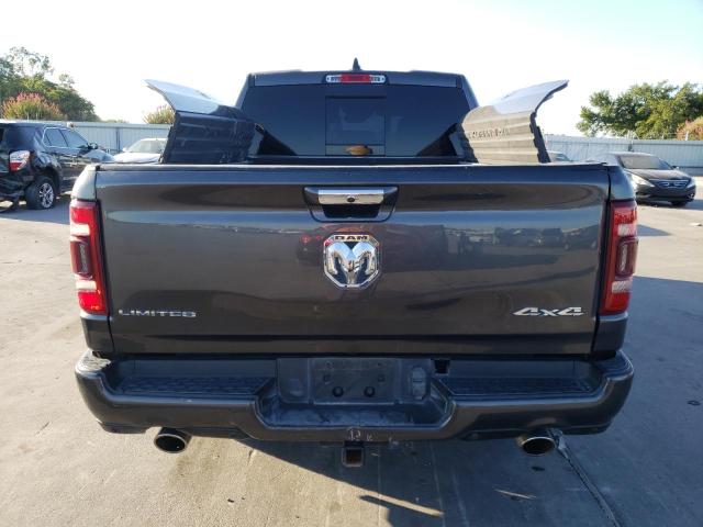 1C6SRFHT8KN888168 - 2019 RAM 1500 LIMITED GRAY photo 6