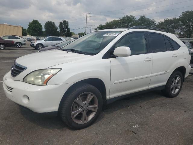 JTJHW31U172030687 - 2007 LEXUS RX 400H WHITE photo 1