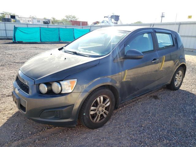 1G1JA6SH1C4176911 - 2012 CHEVROLET SONIC LS BLACK photo 1