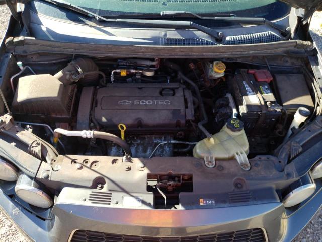 1G1JA6SH1C4176911 - 2012 CHEVROLET SONIC LS 黑色 照片 11