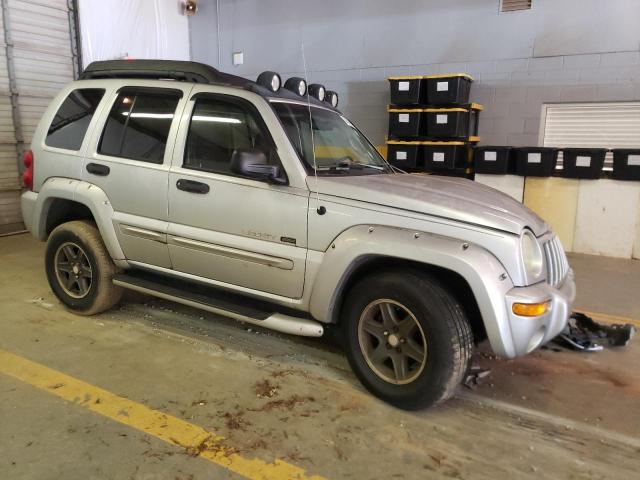 1J4GL38K82W290401 - 2002 JEEP LIBERTY RENEGADE SILVER photo 4