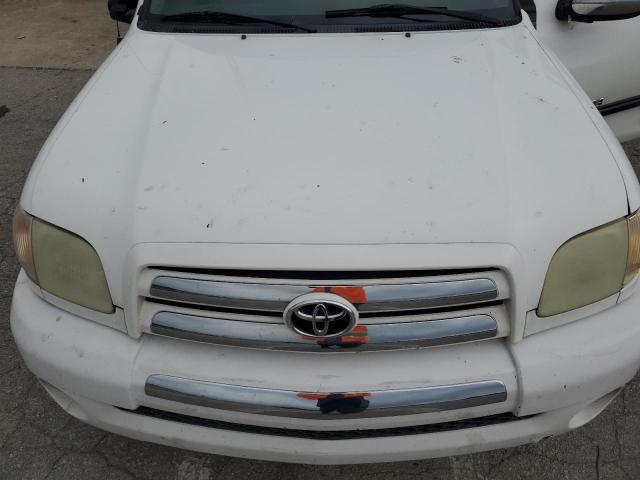 5TBRU34125S445496 - 2005 TOYOTA TUNDRA ACCESS CAB SR5 WHITE photo 11