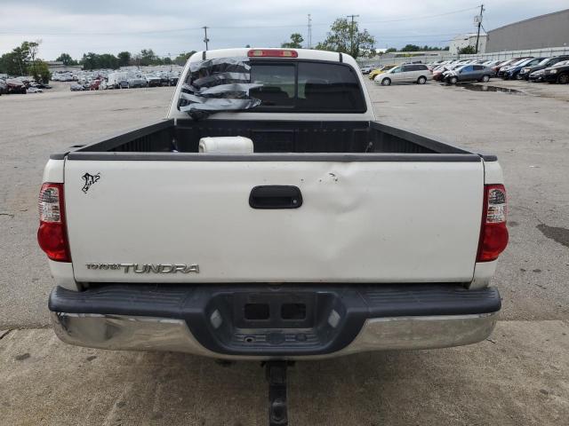 5TBRU34125S445496 - 2005 TOYOTA TUNDRA ACCESS CAB SR5 WHITE photo 6