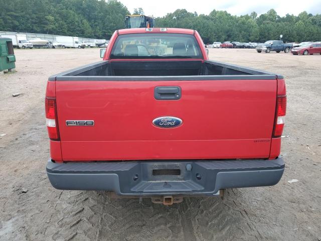 1FTRF12258KC59402 - 2008 FORD F150 RED photo 6