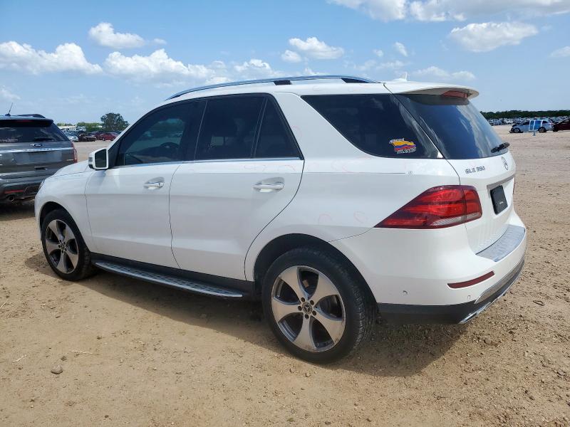 4JGDA5HB7HA951265 - 2017 MERCEDES-BENZ GLE 350 4MATIC WHITE photo 2