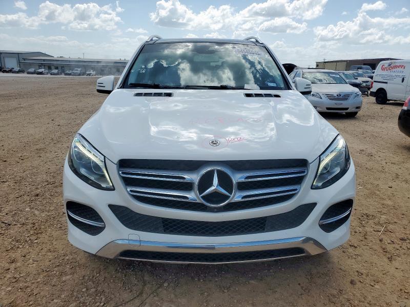 4JGDA5HB7HA951265 - 2017 MERCEDES-BENZ GLE 350 4MATIC WHITE photo 5