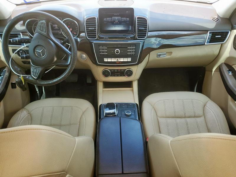 4JGDA5HB7HA951265 - 2017 MERCEDES-BENZ GLE 350 4MATIC WHITE photo 8