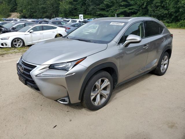 JTJBJRBZ0H2068009 - 2017 LEXUS NX 300H SILVER photo 1