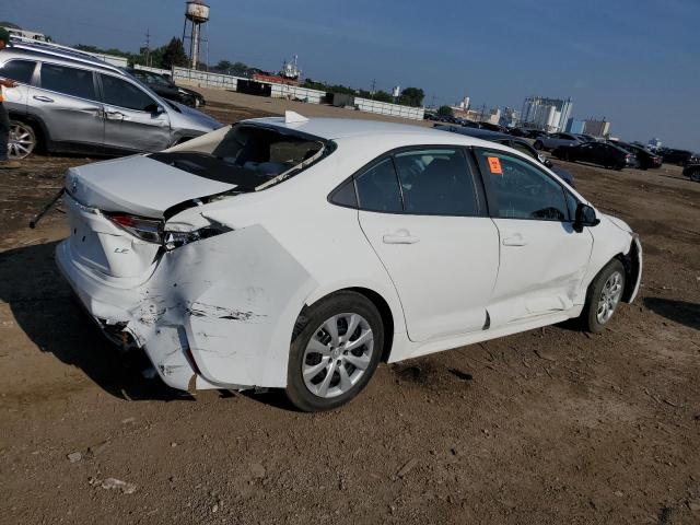 5YFEPRAE9LP122981 - 2020 TOYOTA COROLLA LE WHITE photo 3
