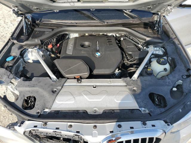 5UXTR7C55KLE97780 - 2019 BMW X3 SDRIVE30I SILVER photo 12