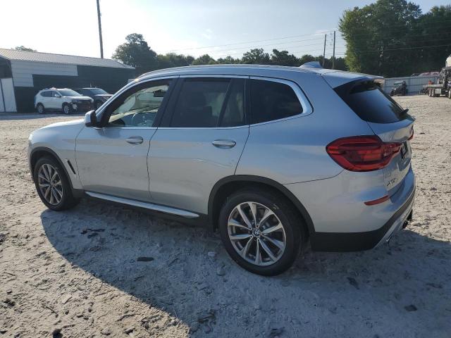 5UXTR7C55KLE97780 - 2019 BMW X3 SDRIVE30I SILVER photo 2
