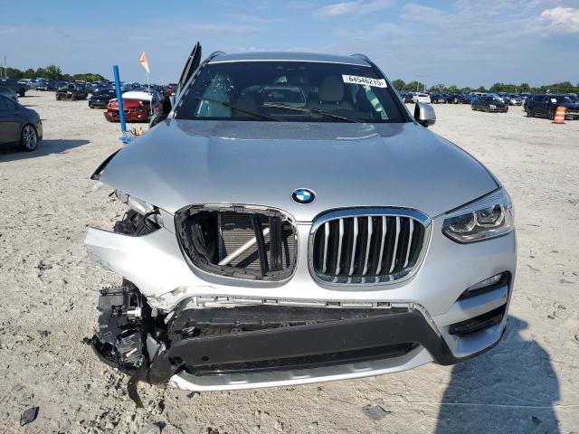 5UXTR7C55KLE97780 - 2019 BMW X3 SDRIVE30I SILVER photo 5