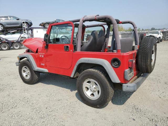 1J4FA39S42P773796 - 2002 JEEP WRANGLER / X RED photo 2