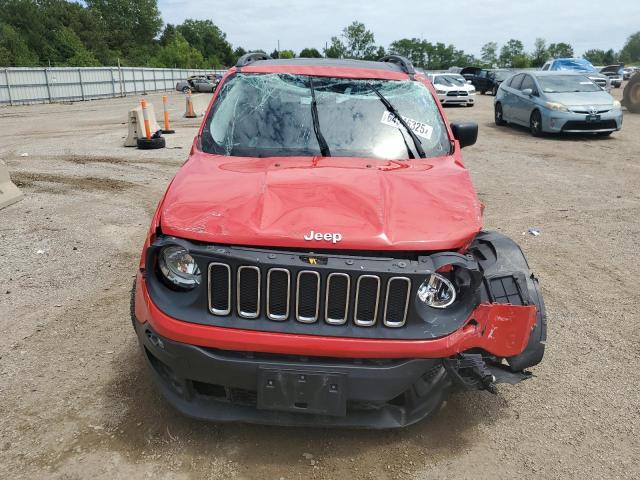 ZACCJAAH0FPC32346 - 2015 JEEP RENEGADE SPORT RED photo 5
