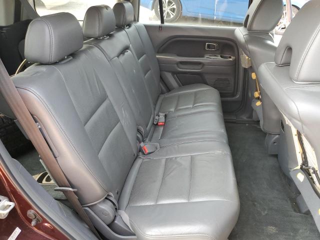 5FNYF18618B008475 - 2008 HONDA PILOT EXL BURGUNDY photo 11