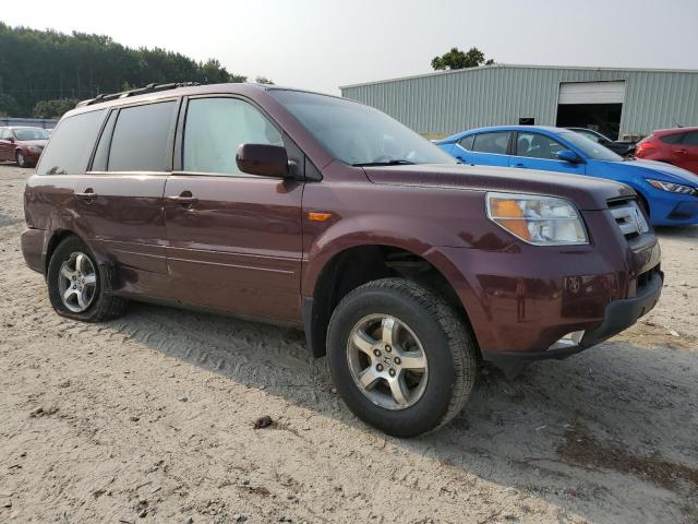 5FNYF18618B008475 - 2008 HONDA PILOT EXL BURGUNDY photo 4