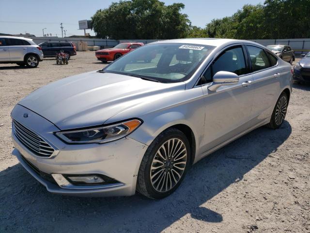 3FA6P0D93JR169922 - 2018 FORD FUSION TITANIUM/PLATINUM SILVER photo 1