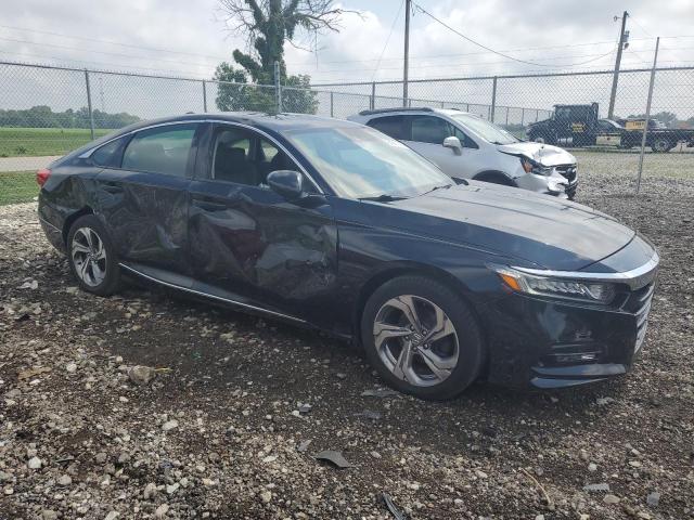 1HGCV1F55JA053751 - 2018 HONDA ACCORD EXL BLACK photo 4