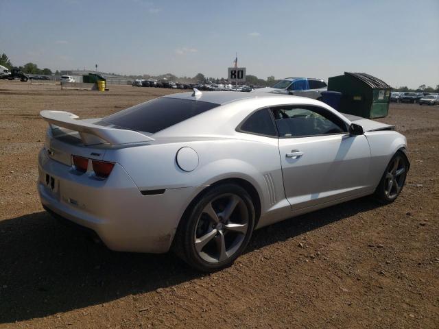 2G1FB1E35D9142913 - 2013 CHEVROLET CAMARO LT SILVER photo 3
