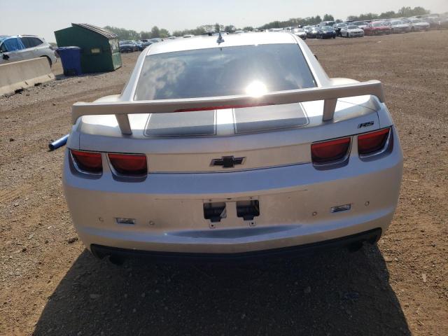 2G1FB1E35D9142913 - 2013 CHEVROLET CAMARO LT SILVER photo 6