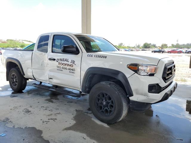 3TYRZ5CN5NT024160 - 2022 TOYOTA TACOMA ACCESS CAB WHITE photo 4