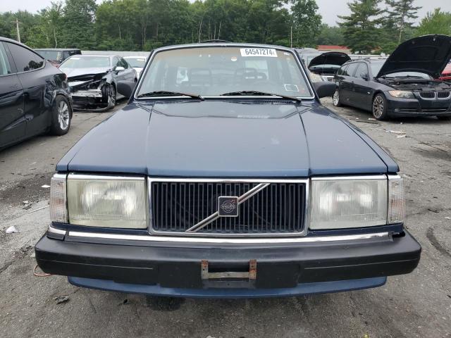 YV1AA824XM1438860 - 1991 VOLVO 240 BLUE photo 5