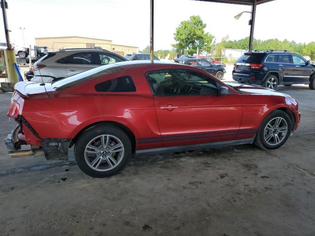 1ZVBP8AN0A5106592 - 2010 FORD MUSTANG RED photo 3