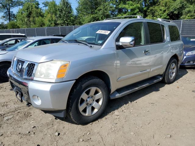 5N1AA08B44N733650 - 2004 NISSAN ARMADA SE SILVER photo 1