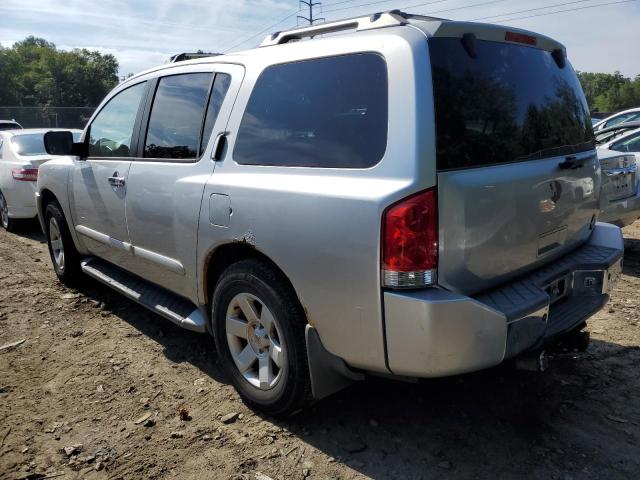 5N1AA08B44N733650 - 2004 NISSAN ARMADA SE SILVER photo 2